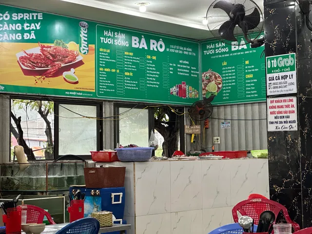 Hải sản tươi sống Bà Rô