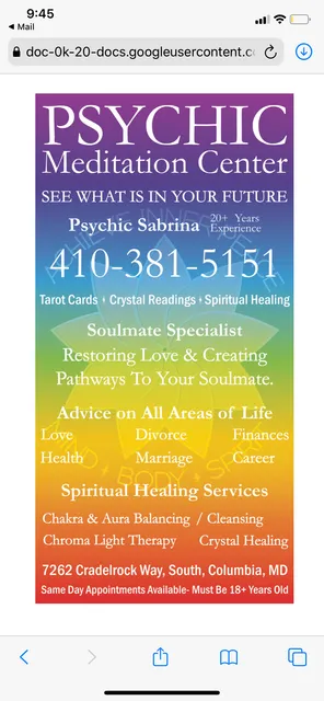 Psychic Meditation center