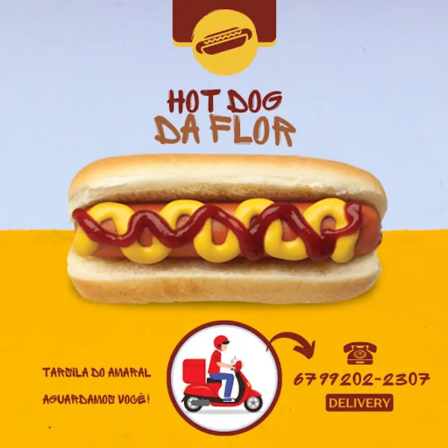 Hot-dog da Flor