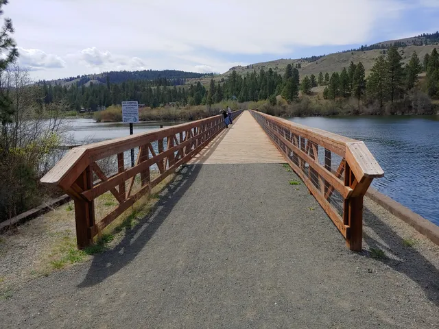 Ferry County Rail Trail Trestle Trailhead