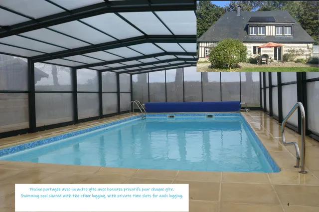 2 gîtes avec piscine chauffée : Aux Portes d'Étretat