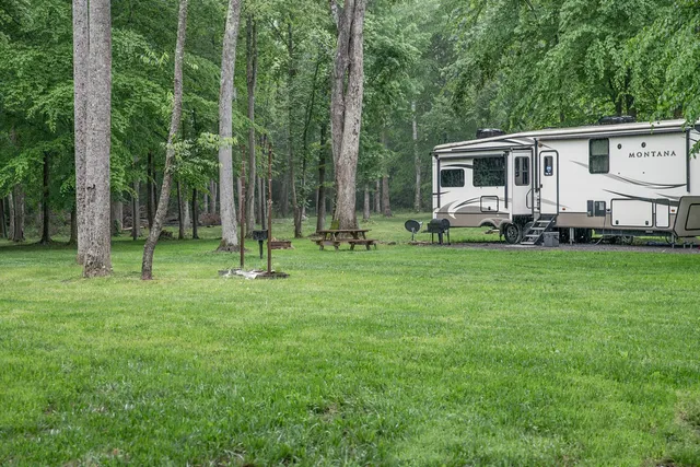 Old Mill Camp at Cummins Falls State Park