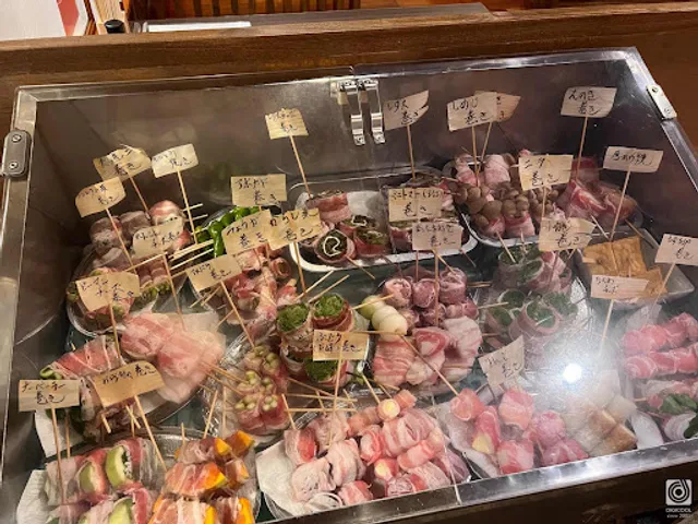 肉焼串と野菜巻串 串屋