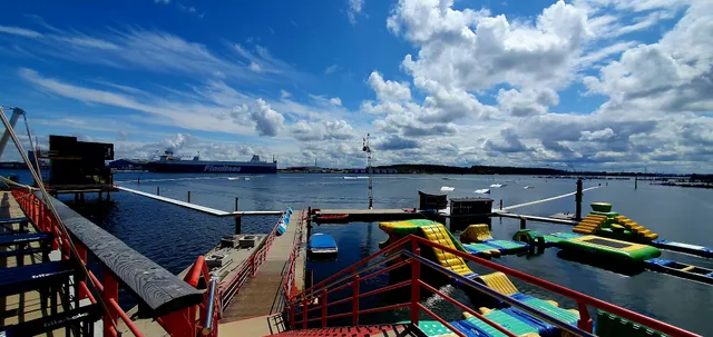 Rostock city harbour