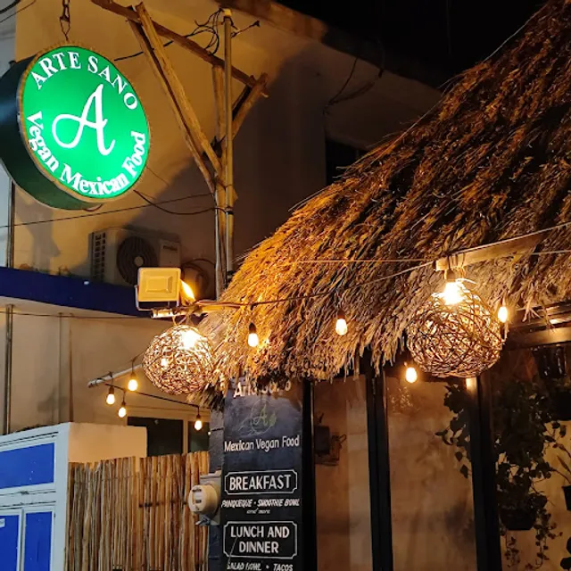 Arte Sano Vegan and Vegetarian restaurant Holbox