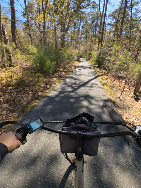 Cape Cod Rail Trail Parking Station Ave.