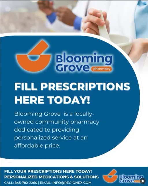 Blooming Grove Pharmacy By Region RX