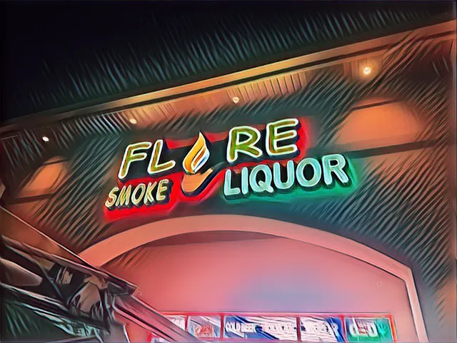 Flare smoke & liqour