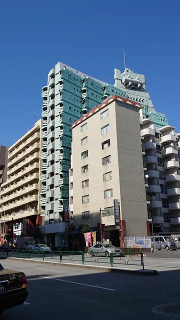 Gunkan Higashi-Shinjuku (Battleship Building)