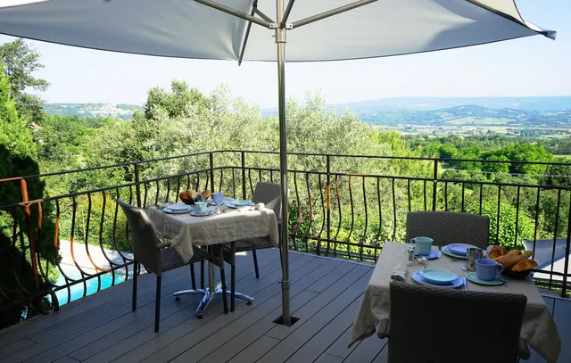 LES TERRASSES DU LUBERON - Chambres d'hôtes - B&B - Gästezimmer - Provence