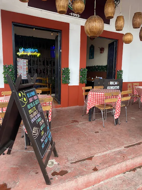 Restaurant-cafe checkers