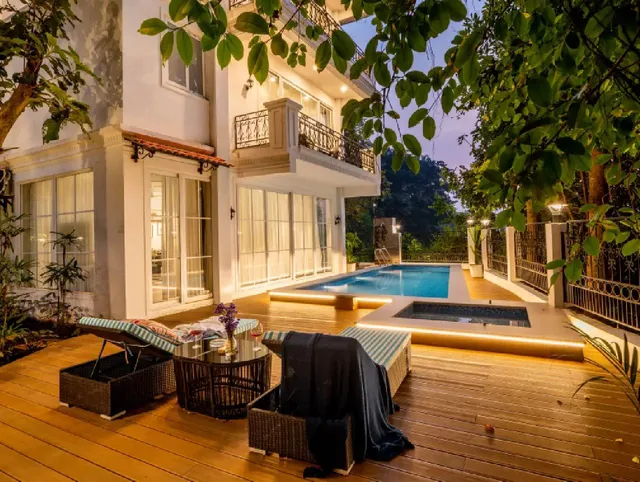 ELIVAAS Suntuarious - Luxurious Villa in Goa | 4 BHK Villa with Private Pool