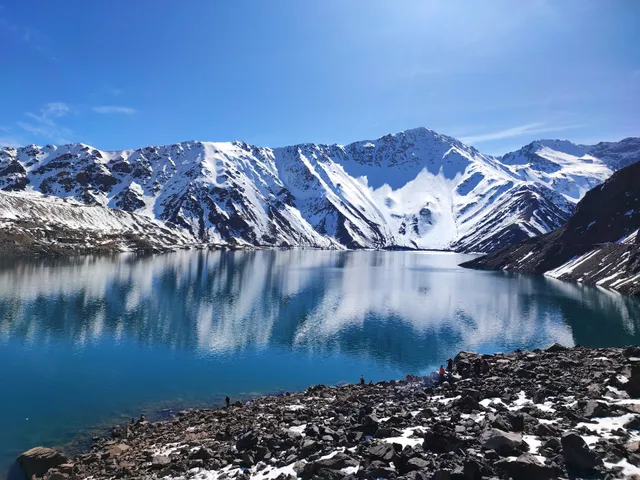 Embalse El Yeso del Cajón del Maipo