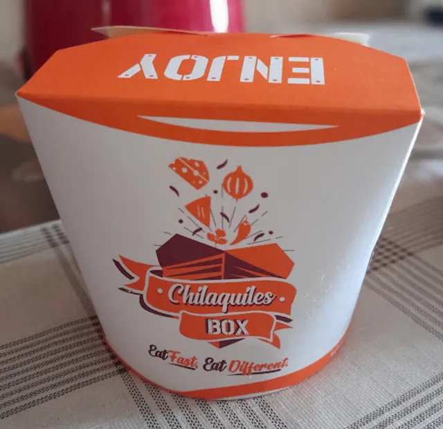 Chilaquiles Box cuauhtémoc