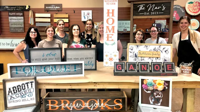 Hammer & Stain DIY Workshop Overland Park