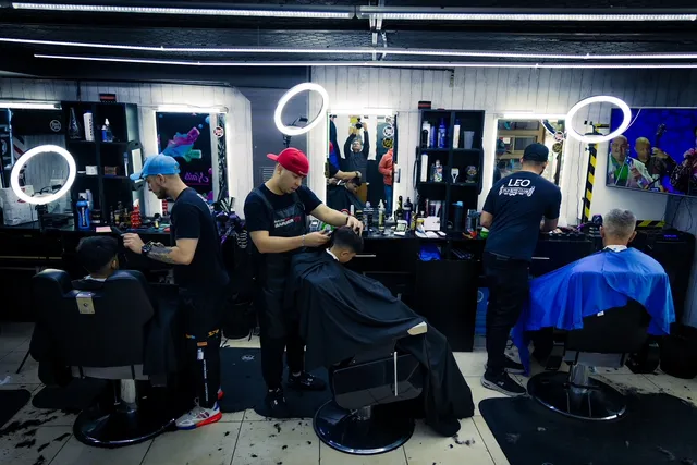 Old boys club barber shop