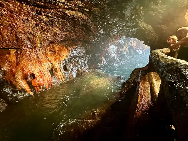 Sandanbeki Cave Interior Observation Deck