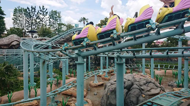 Flounder's Flying Fish Coaster