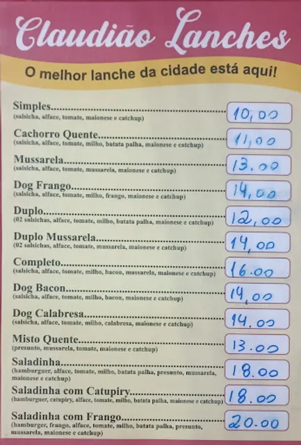 Claudião Lanches