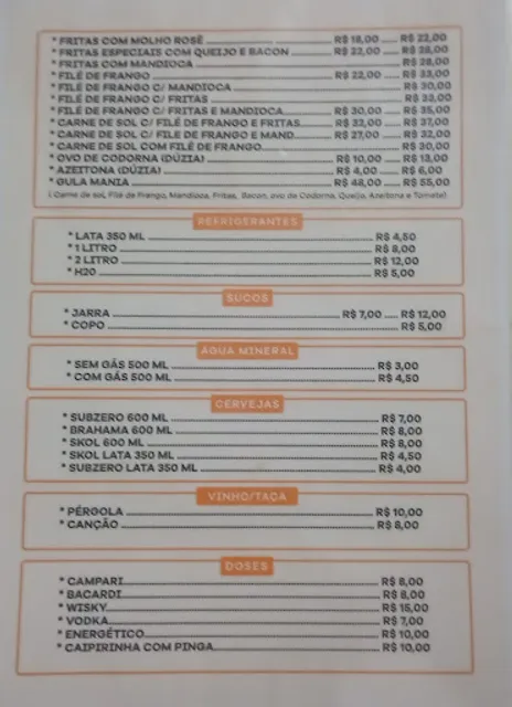 Gula Mania Lanchonete e Pizzaria