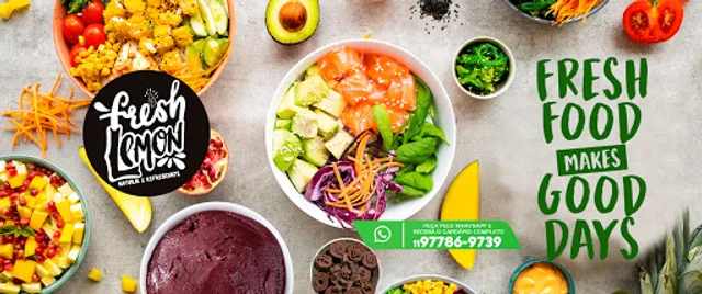 FRESH LEMON Poke, Saladas, Sucos, Açai e Sorvete