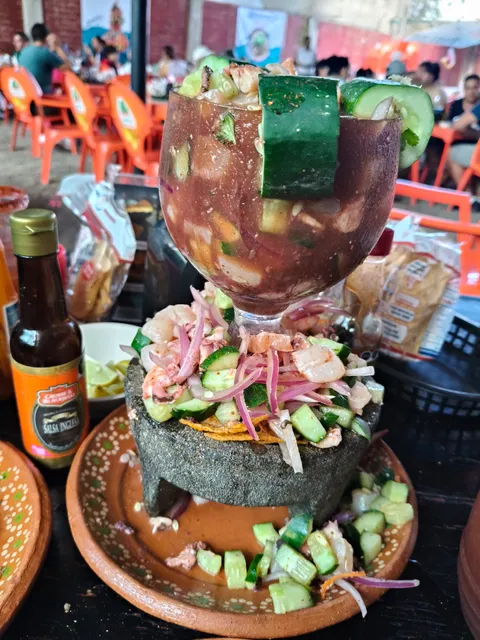 Mariscos vida mar