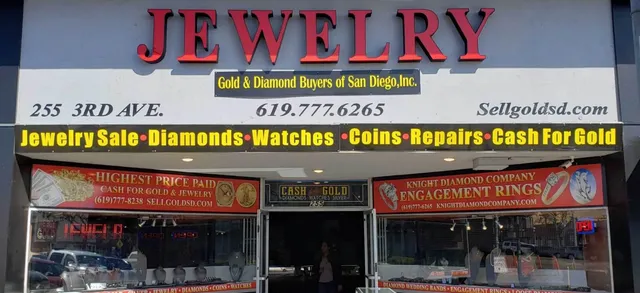 Knight Jewelry, Watch & Coin - Gold & Diamond Buyers of San Diego