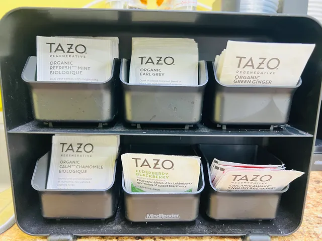 Starbucks coffee kiosk