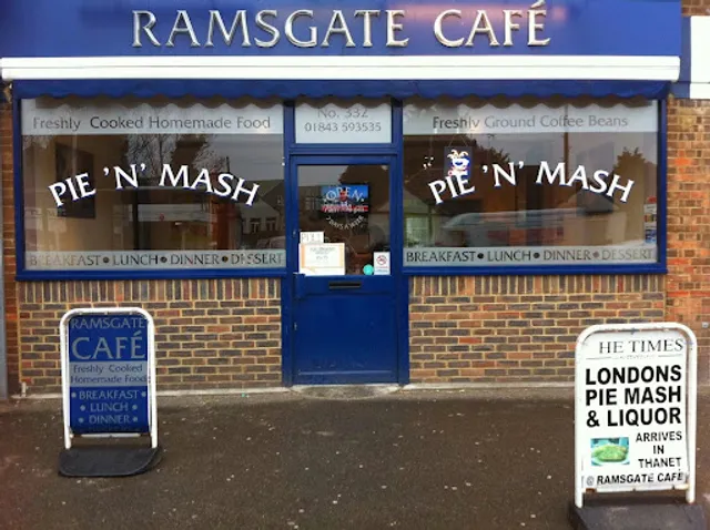 Ramsgate Café pie and mash