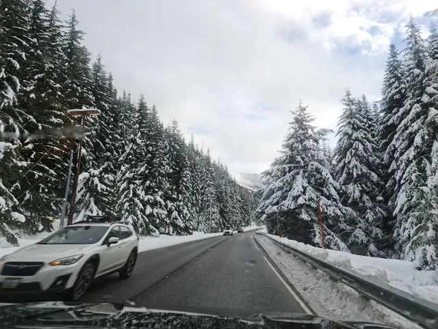 Crystal Mountain Resort Parking Lot