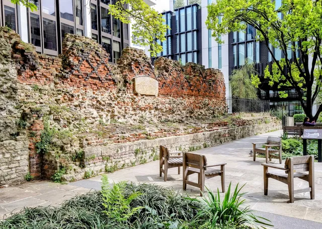 Roman London Wall (St Alphage Garden Section)