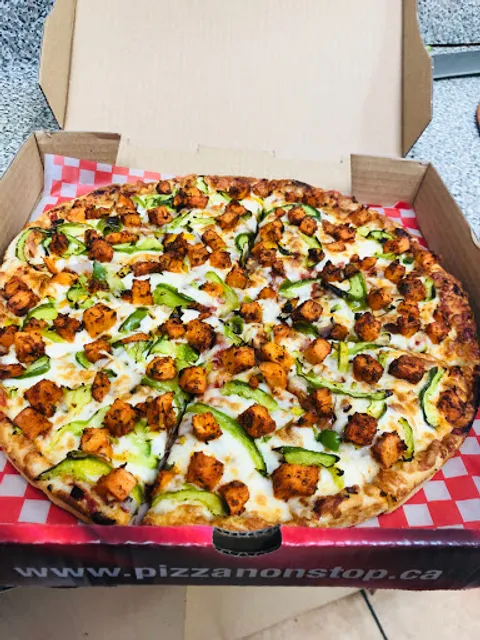 Nonstop pizza and Indian cuisine