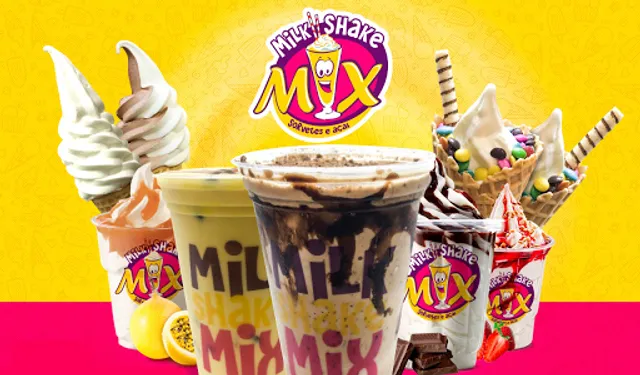 milk shake mix - Açai e Milk Shake