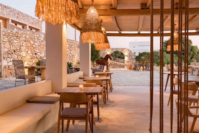 Muzzein Restaurant Paros - Cliffside Sunset Experience