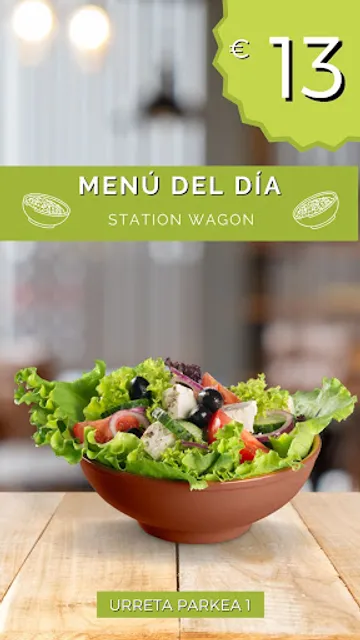 Bar restaurante Station Wagon berria