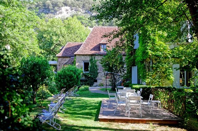 Hôtel Le Moulin de la Beune - Restaurant Au Vieux Moulin