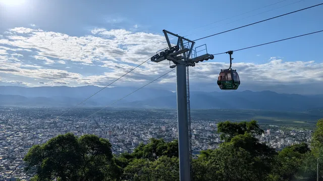 San Bernardo Cable Car Station
