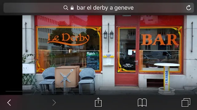Bar à café le Derby