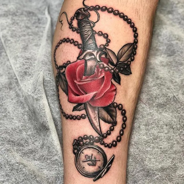 Anchors End Tattoo