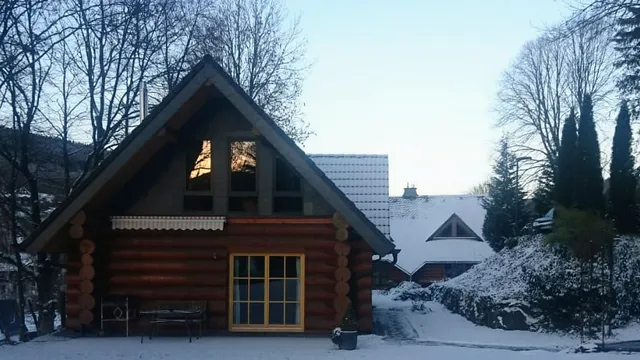 Kanadische Blockhäuser Winterberg