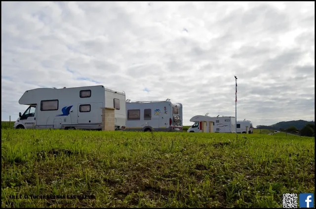 Motorhomes area Las Hazas