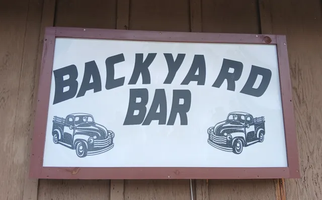 Backyard Bar