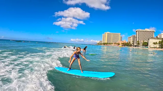 Hawaiian Boy Surf School