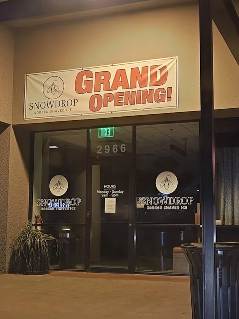 Snowdrop Korean Shaved Ice