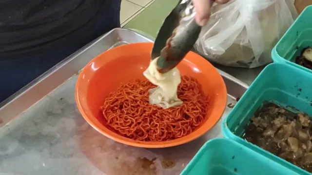 Mee Kampua @ Teh Tarik Food Court