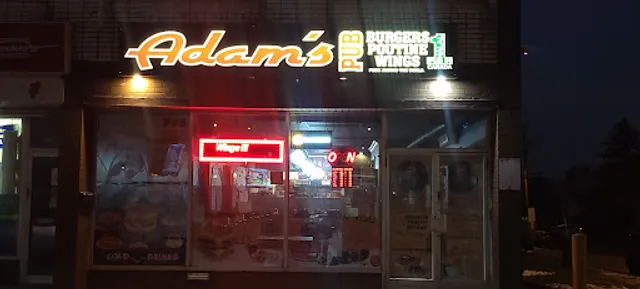 Adam’s- Burger Poutine,Wings &Phillysteaks