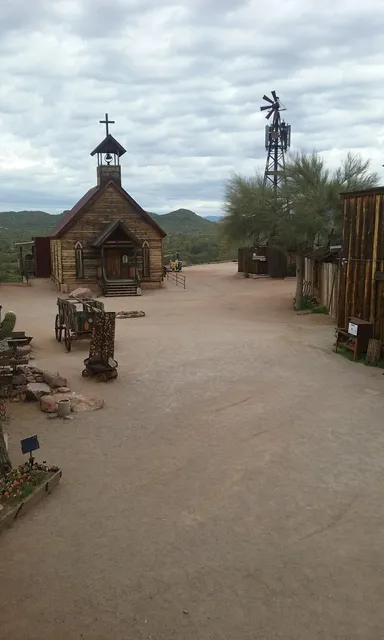 Chapel At Goldfield Ghosttown