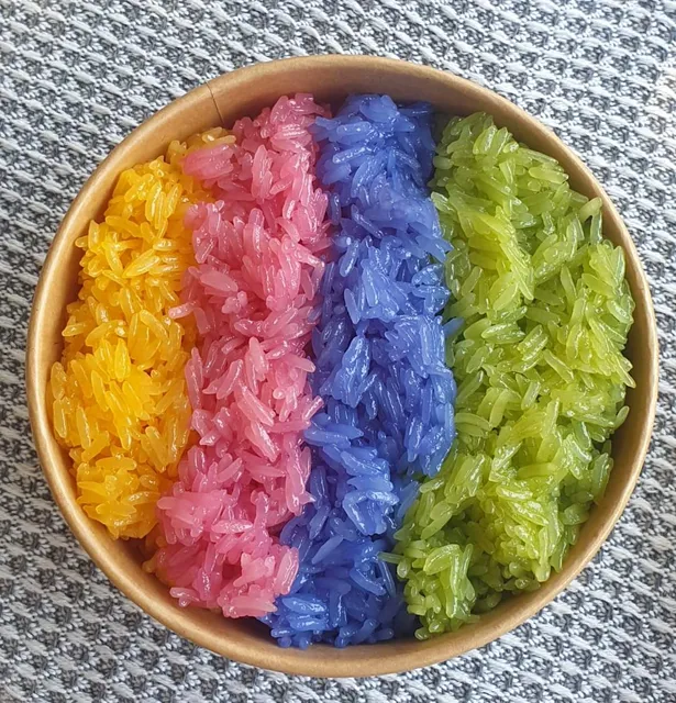 Mango Sticky Rice ( Mae ae healthy sticky rice ) )