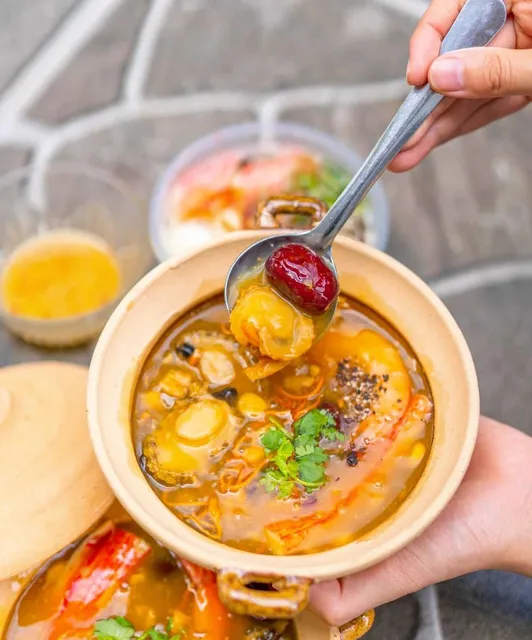 SÚP BÀO NGƯ MỸ THO