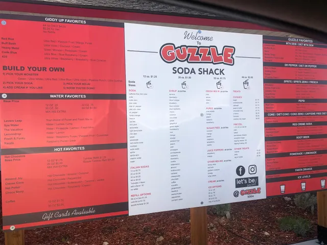 GUZZLE SODA SHACK